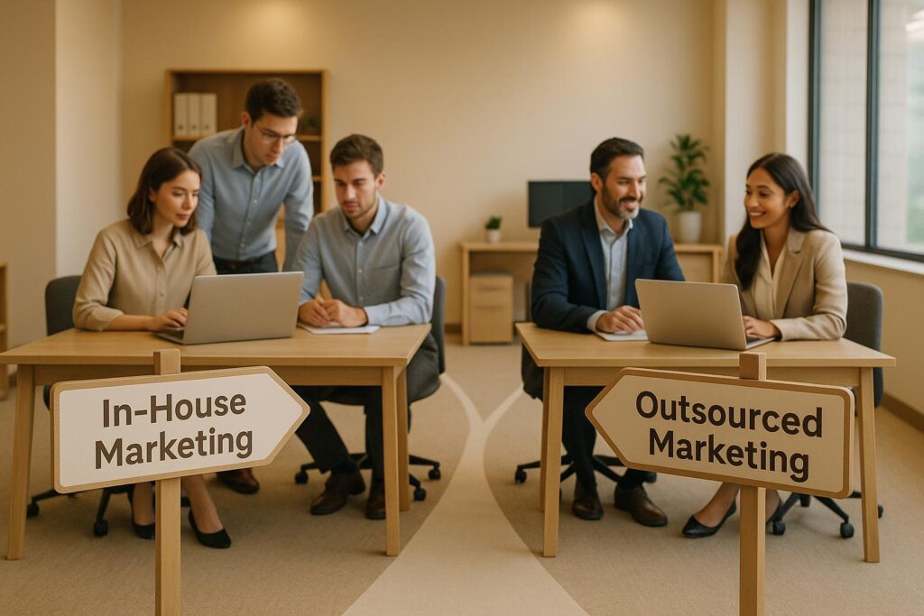 In-House vs Outsourced Marketing ROI: Key Differences