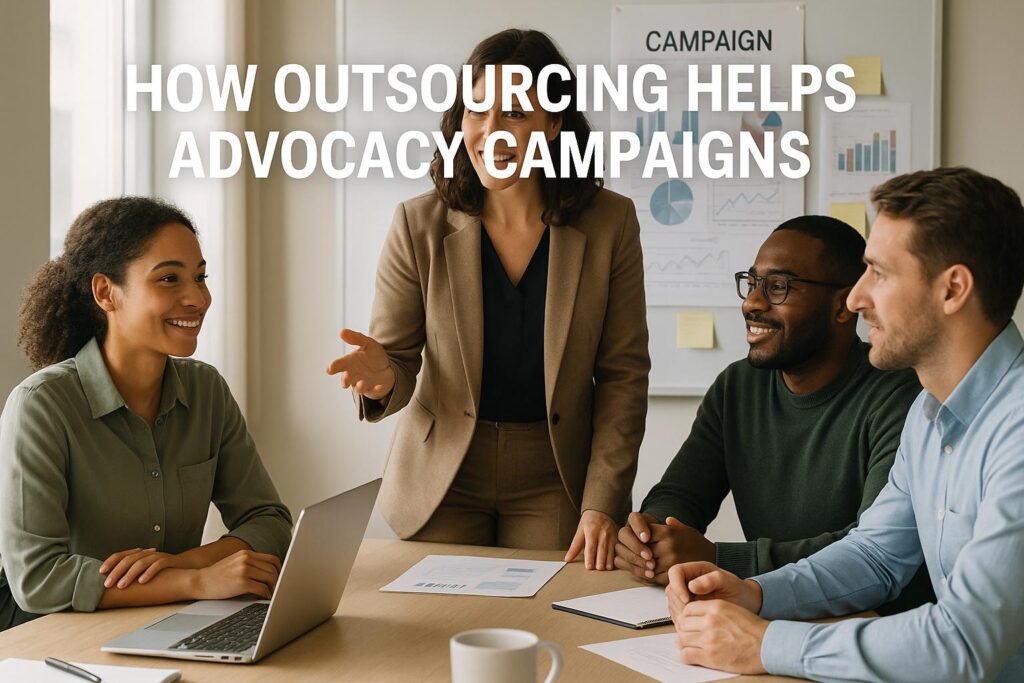How Outsourcing Helps Advocacy Campaigns