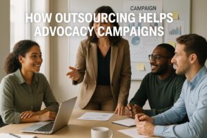 How Outsourcing Helps Advocacy Campaigns