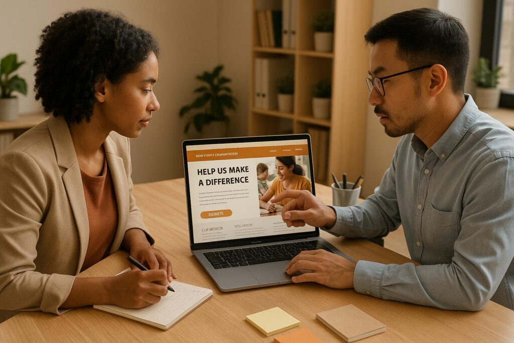 Outsourcing Web Design for Nonprofits: Pros and Cons