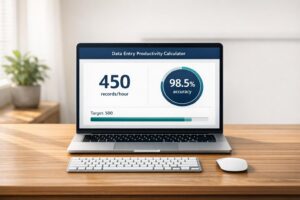 Data Entry Productivity Calculator