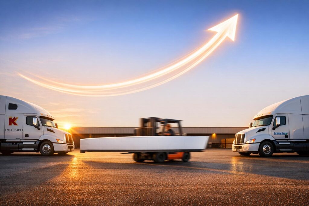 Knight-Swift announces strategic sale of FleetAero assets to Transtex