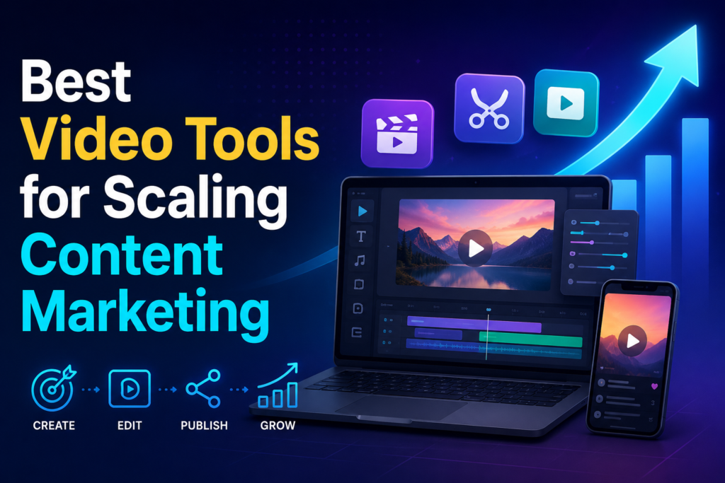 best video tools for scaling content marketing