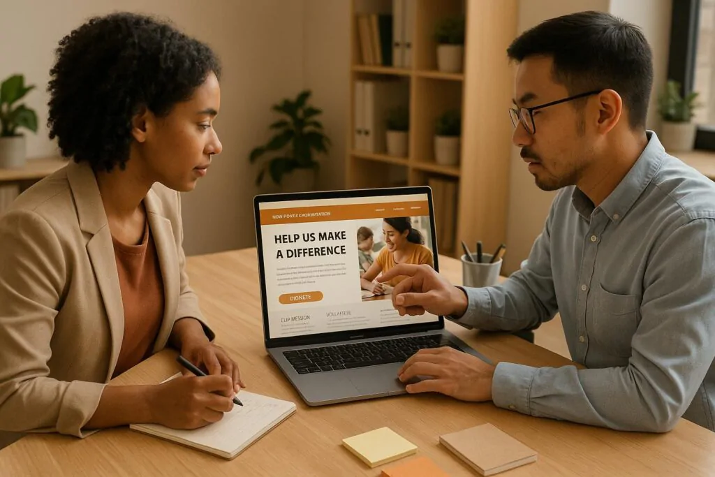 Outsourcing Web Design for Nonprofits: Pros and Cons