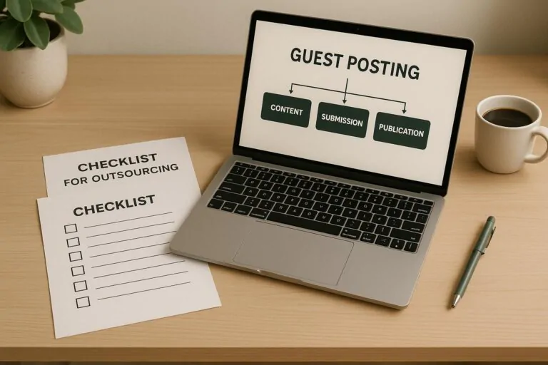 Checklist for Outsourcing Guest Posting Services