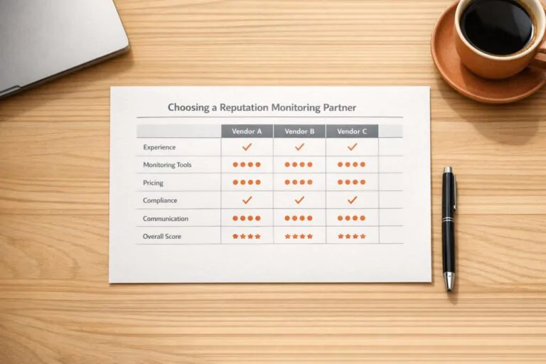 How to Choose a Reputation Monitoring Partner