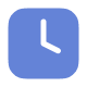 clock square icon