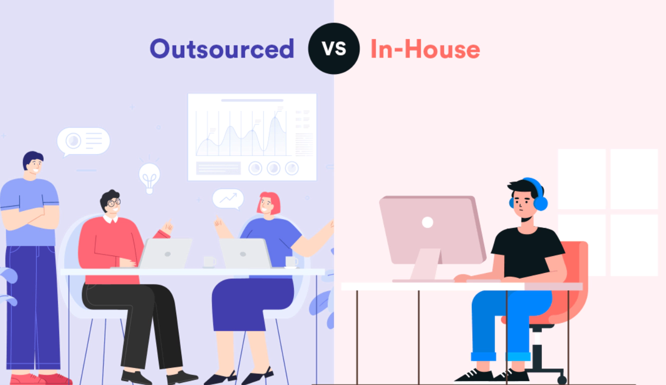 outsourced vs in-house